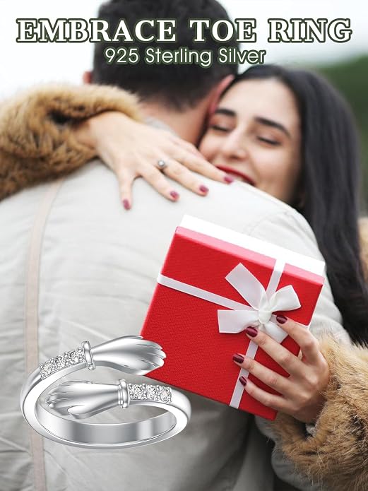 Midari Toe Rings for Women 925 Sterling Silver Hypoallergenic Adjustable Open Band Ring for Women Summer Beach Open Toe Jewelry Foot Jewelry