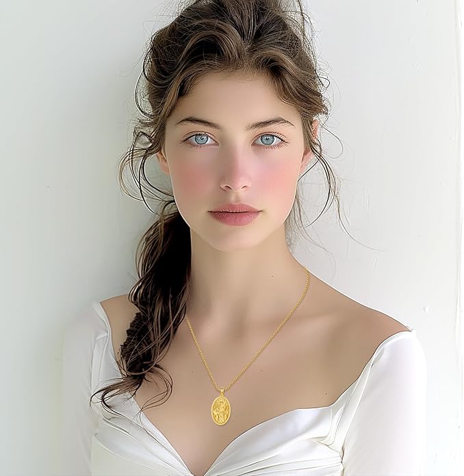 Hecate Wiccan Triple Moon Goddess Necklace Tetragrammaton Nudo De Bruja Plata 925 Original Sterling Silver Cat Moon Pendant Hekate Witch Necklace Amulet Witchy Jewelry Gifts for Women Men