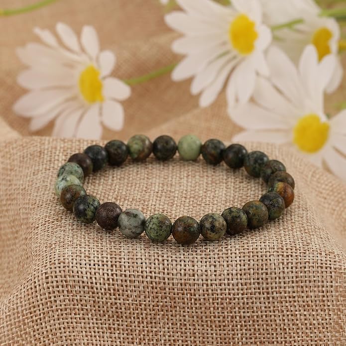 Crystal Vibe - Healing Crystal Bracelet for Women & Men | Natural Gemstone Bead Bracelet | Adjustable Handmade Energy Stone Bracelet | Bracelet for Meditation, Yoga & Daily Wear | Multiple Types