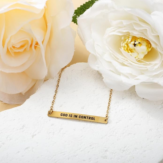 Dont Let The Hard Days Win Bracelet - Gold Hard Day Motivational Bangle Stainless Steel Engraved Words, Inspirational Chain Jewelry Gifts for Women Friend