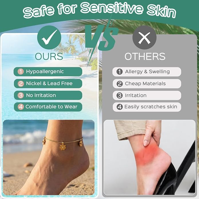 Summer Beach & Office Anklet for Women Stylish Unique Design