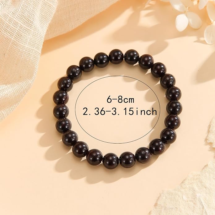 Crystal Vibe - Healing Crystal Bracelet for Women & Men | Natural Gemstone Bead Bracelet | Adjustable Handmade Energy Stone Bracelet | Bracelet for Meditation, Yoga & Daily Wear | Multiple Types