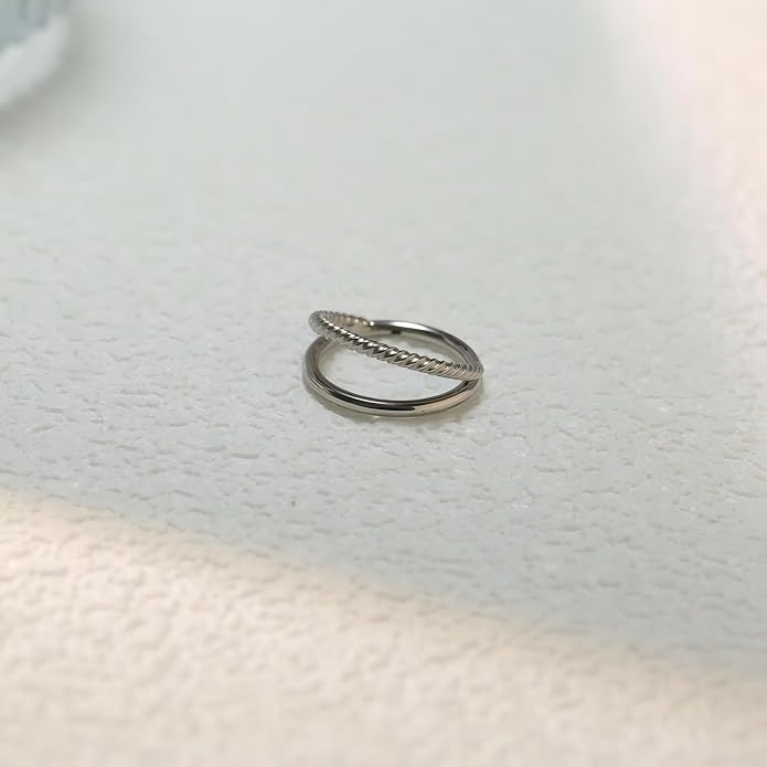 316L Surgical Steel Septum Clicker Ring Nose Ring Hoop Sleeper Hoop Earring Helix Rook Conch Cartilage Daith Tragus Earrings Lobe Nose Piercing Jewelry for Women