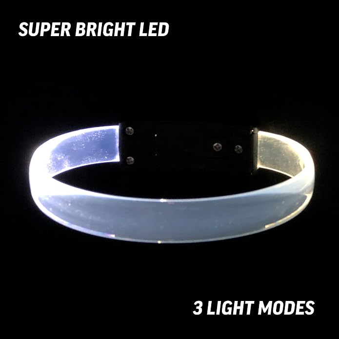 12 Magic Band Pack | Glow in The Dark | Flashing Light up for Concerts | Running Lights for Runners | Glow in The Dark Bracelets | Led Bracelet