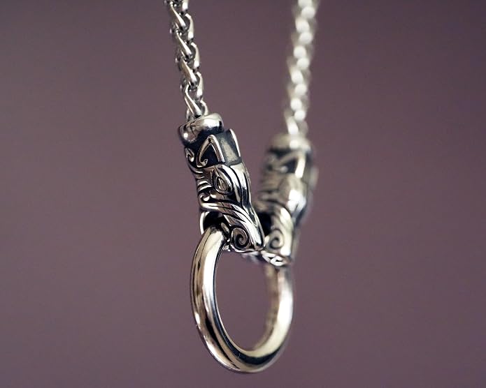 Baldur Jewelry - Thors Hammer Necklace Pendant Mjölnir - Viking Norse Thor Hammer Pendant Viking Jewelry - Thor Necklace - Thor Gifts for Men - Viking Necklace for Men