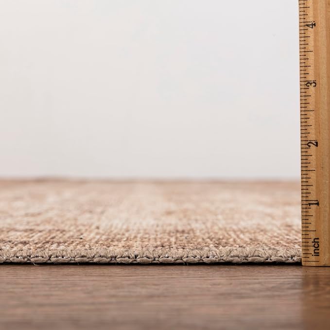 Keen Home Design 30"x120" Rug - Machine Washable Runner Rug with Non-Slip Backing, Ideal for Hallway, Entryway, Kitchen, Laundry Room - Vintage, Easy Clean, Durable, Low Pile - (2'6" x 10')