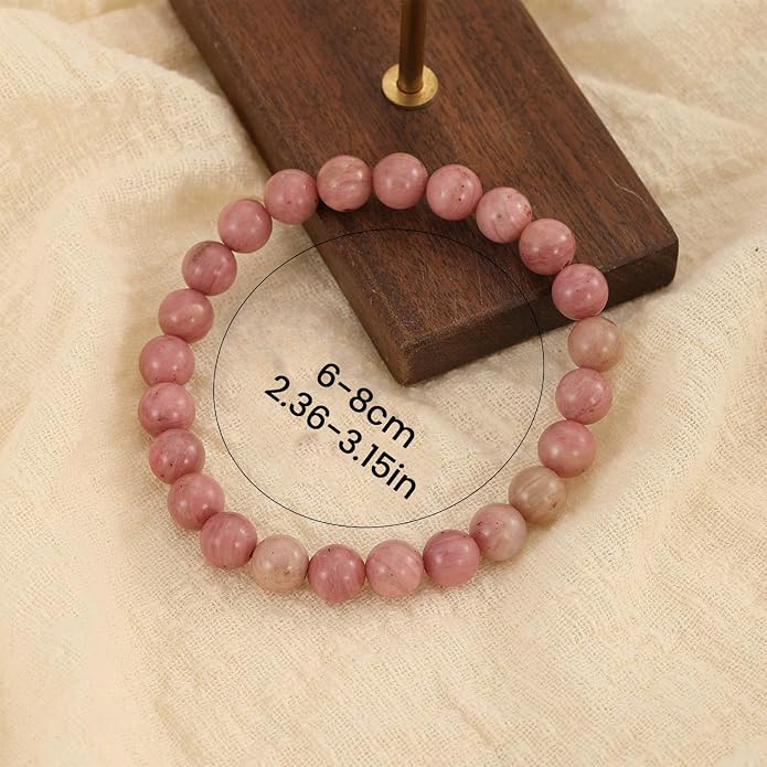 Crystal Vibe - Healing Crystal Bracelet for Women & Men | Natural Gemstone Bead Bracelet | Adjustable Handmade Energy Stone Bracelet | Bracelet for Meditation, Yoga & Daily Wear | Multiple Types