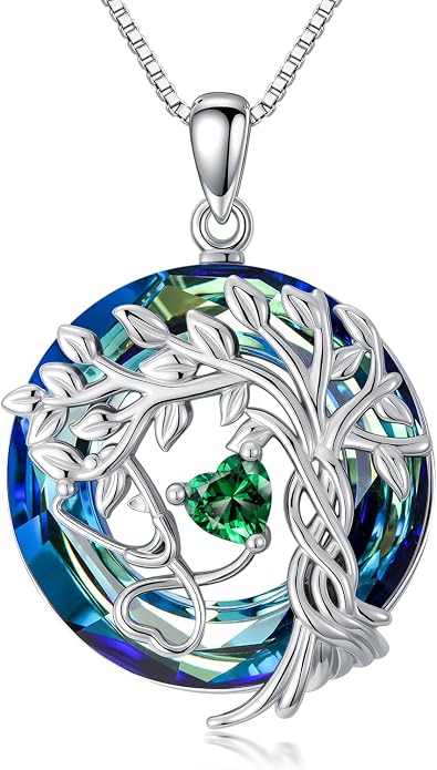 Birthstone Veterinary Stethoscope Necklace 925 Sterling Silver Nurse Vet Pendant with Dog Paw Nurse Jewelry Gifts for Veterinarian Nurse Women Veterinarian Gifts