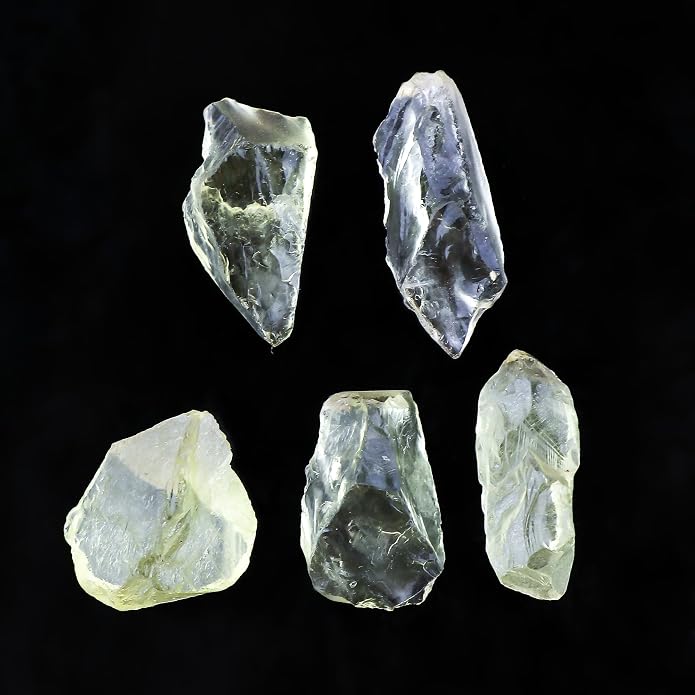 5pcs, Wholesale Raw Natural Gemstones and Crystals, Assorted Rough Stones, Bulk Loose Rock Supplies, DIY Crafts-Jewelry Making, Wire Wrapping, Gem Collection