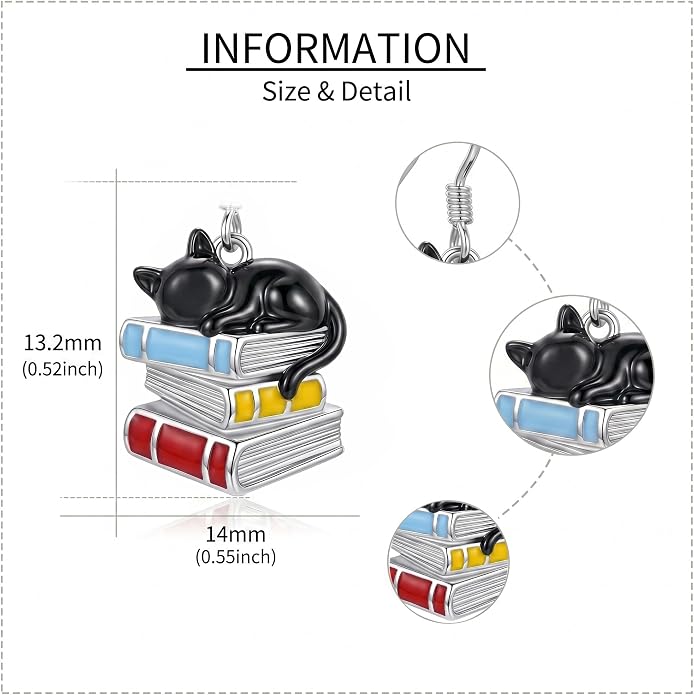 Teacup/Claddagh/Lilith/Book Cat/Star/French Horn/Horse Shoe/Filigree dangle earrings Cute Earrings Jewelry for Women