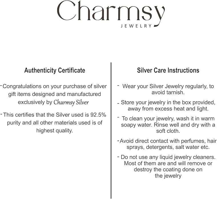 Charmsy 925 Sterling Silver Light-Weight Antique Filigree Teardrop Drop Earrings for Women