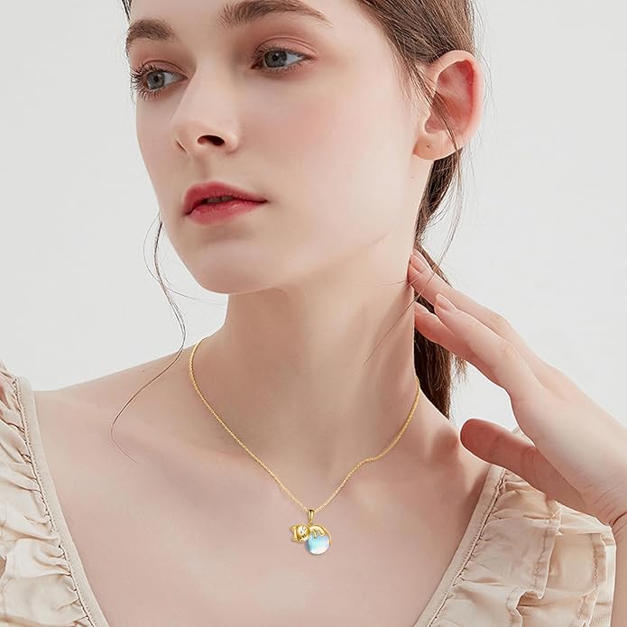Cat Necklace Sterling Silver Cat Zircon Pendant Gothic Jewelry for Women Animal Lovers Gifts