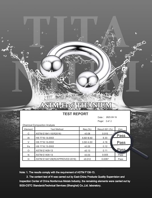 20G 18G 16G 14G 12G 8G 6G 4G 2G ASTM F136 Titanium Internal Thread Horseshoe Septum Ring Jewelry Circular Barbell Helix Snug Tragus Rook Daith Cartilage Earring Lip Ring Piercing Jewelry