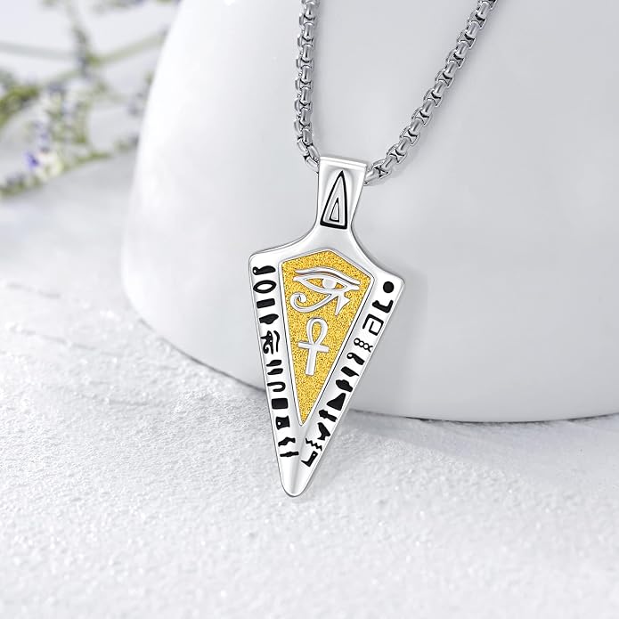 Pentagram/Celtic Knot/Witches Knot/Santa Muerte/Triple Moon Goddess/Baphomet/Hecate Necklace Sterling Silver Magic Wiccan Amulet Pagan Jewelry for Women Men
