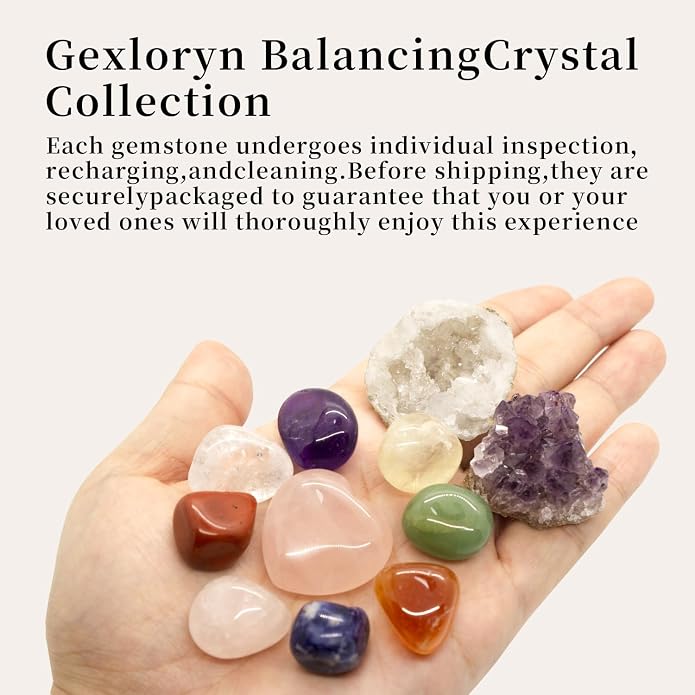 Crystals and Healing Stones, Healing Crystals, Chakra Stones,Crystals and Stones, Healing Crystals and Stones, Crystal Set, Crystal Gift Box