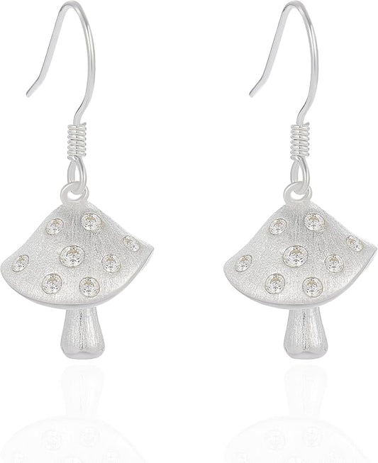 Sterling Silver Abalone Shell Filigree Dangle Drop Earrings Bohemia Jewelry Gift for Women Mother Mom