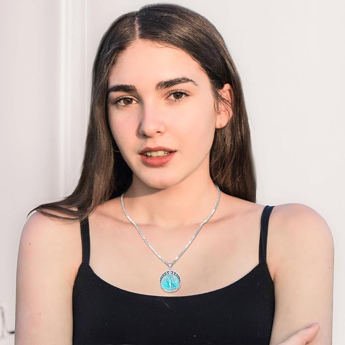 Witchy Jewelry for Women Men Nudo De Bruja Plata 925 Original Witches Knot Necklace Tetragrammaton Hecate Necklace Lilith Necklace Pentagram Necklace Cat Necklace Triple Moon Goddess Pendant Necklace
