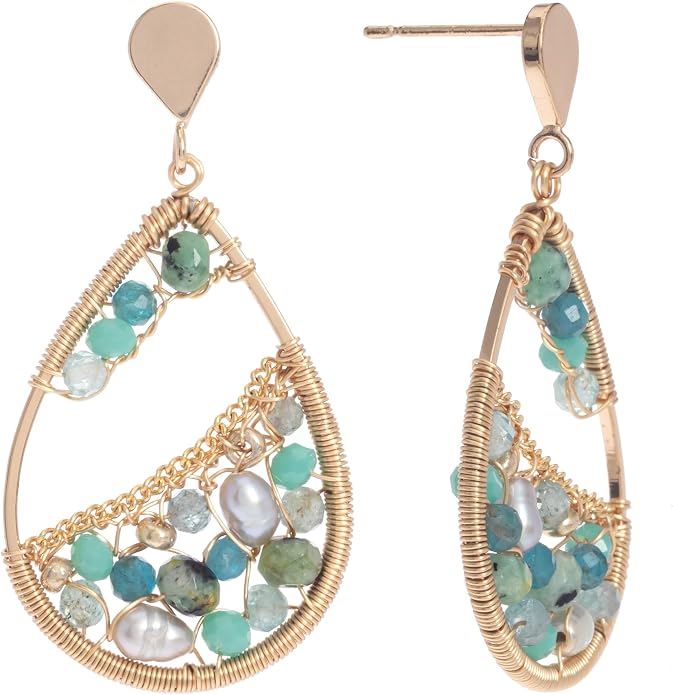 Dangle Bead Earring - Choice of Colors