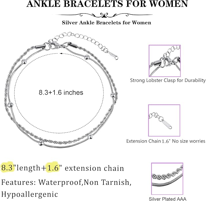 Summer Beach & Office Anklet for Women Stylish Unique Design