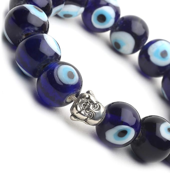 Arihant Gems And Jewels Reiki/Yoga Healing Crystal Stretchable Bracelet,100% Natural And Certified, Astrological Gemstone, Unisex Both For Men & Women - (8 Mm)
