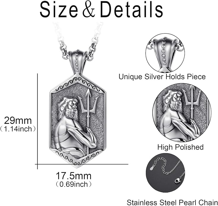 Tetragrammaton/Thors Hammer/Viking Axe/Jewish/Yahweh Necklace for Men 925 Sterling Silver Viking Norse Pagan Jewelry Gifts for Women