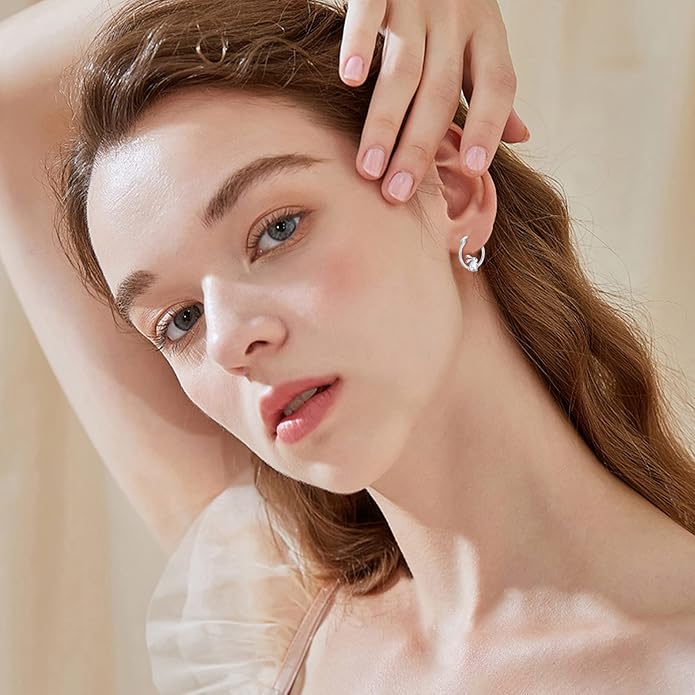 Cute Animal Leverback Earring 925 Sterling Silver Summer Bohemia Beach Theme Earrings for Women