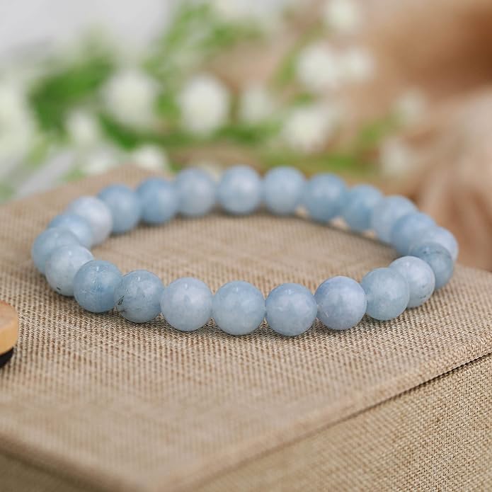 Crystal Vibe - Healing Crystal Bracelet for Women & Men | Natural Gemstone Bead Bracelet | Adjustable Handmade Energy Stone Bracelet | Bracelet for Meditation, Yoga & Daily Wear | Multiple Types