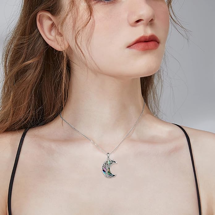 WINNICACA Tree of Life Gifts for Women 925 Sterling Silver Tree of Life Celtic Pendant Necklace Family Irish Jewelry Gifts for Women Wife Girlfriend Anniversary Birthday Gift