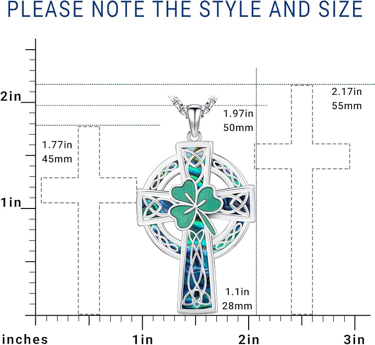Eusense Viking Jewelry for Men Women Sterling Silver 925 Mjolnir Thors Hammer Pendant Celtic Cross Necklace Wolf Odin Raven Freya Goddess Norse Pagan Compass Vegvisir Yggdrasil Nordic Viking Necklaces Gifts