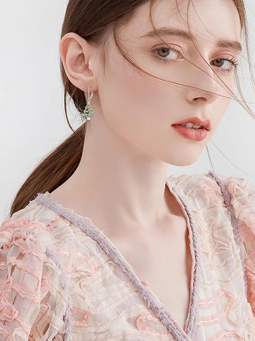 Animal/Leaf/Gothic Dangle Earrings 925 Sterling Silver Animal/Leaf/Gothic Dangle Drop Earrings Easter/Halloween/Christmas Jewelry Gifts for Women Her
