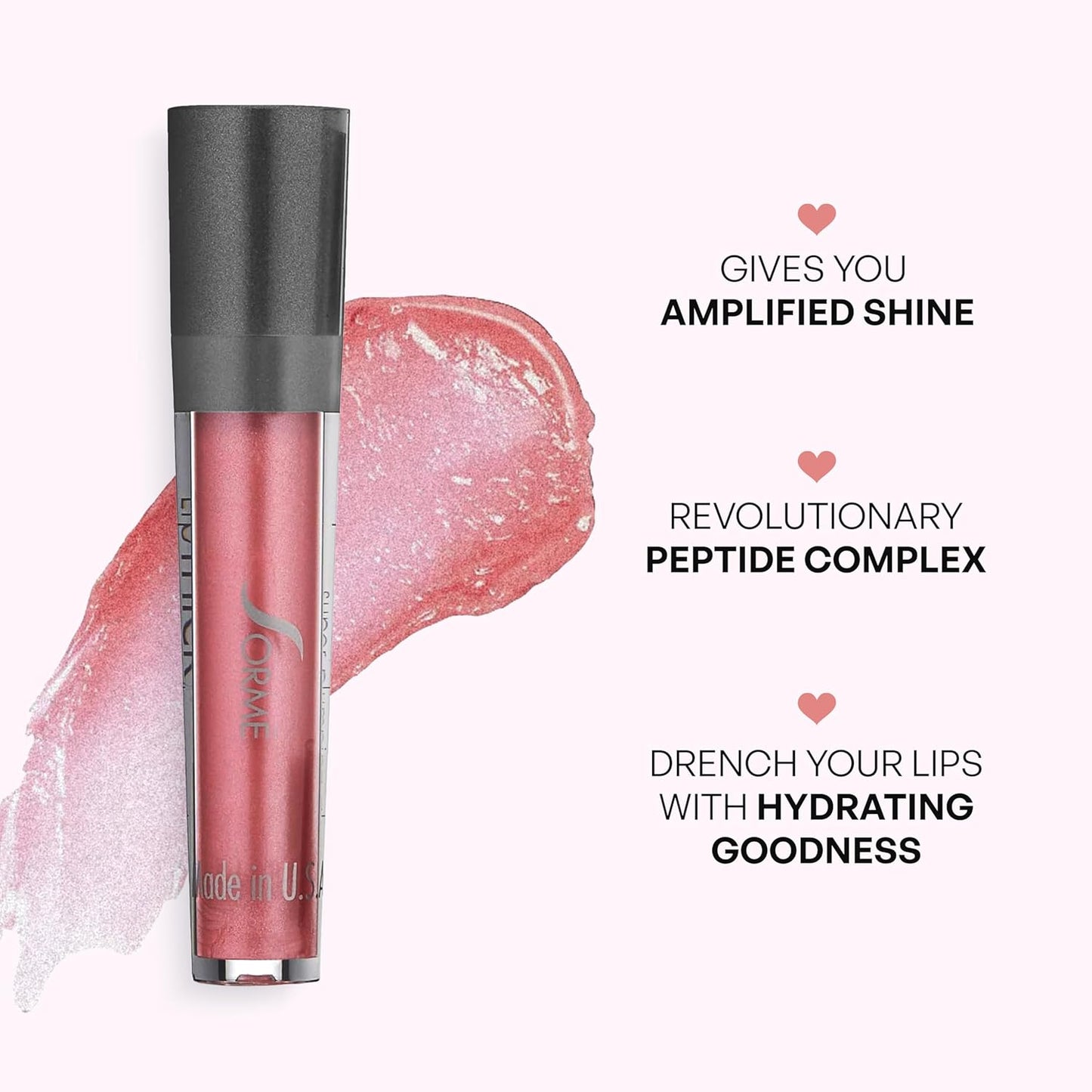 Sorme' Treatment Cosmetics Lip Thick Plumping Gloss, Dreamy