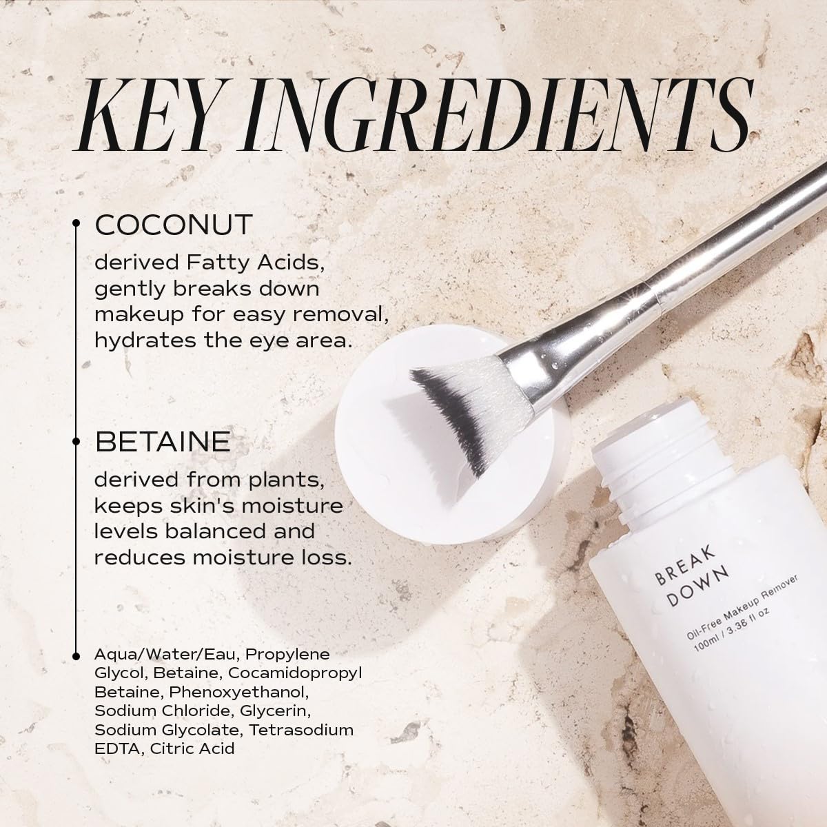 Borboleta Breakdown Oil-Free Eye Makeup Remover (Full Size (3.38 oz))