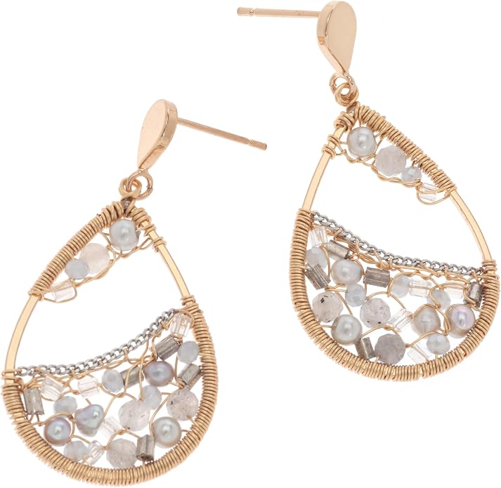 Dangle Bead Earring - Choice of Colors