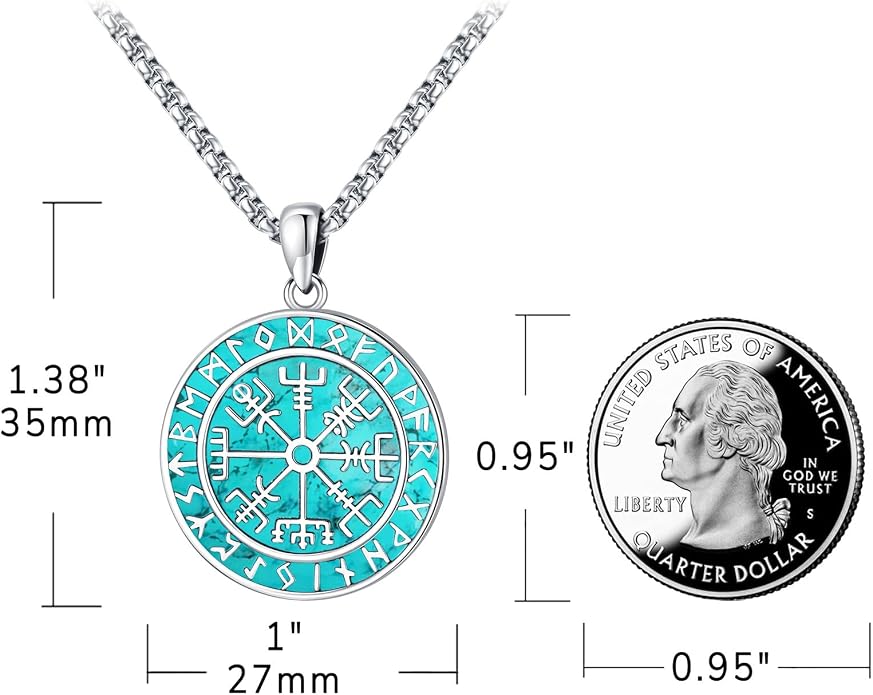 Eusense Viking Jewelry for Men Women Sterling Silver 925 Mjolnir Thors Hammer Pendant Celtic Cross Necklace Wolf Odin Raven Freya Goddess Norse Pagan Compass Vegvisir Yggdrasil Nordic Viking Necklaces Gifts
