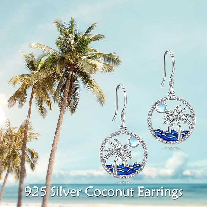 Beach Starfish Earrings for Women Sterling Silver Starfish Jewelry Gifts