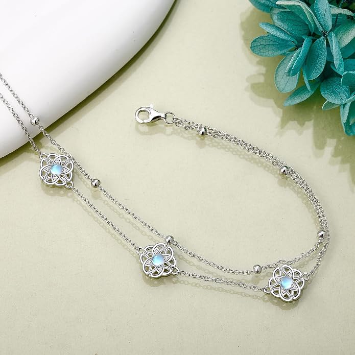Heart/Starfish/Pineapple/Anchor/Sea Turtle/Butterfly/Celtic/Whale Tail bracelet Anklets for Women 925 Sterling Silver Anklets Jewelry for Women