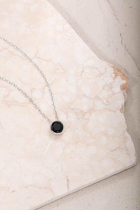S.Leaf Gold Dainty Pendant Necklaces for Women Sterling Silver Gold Plated Layered Horizontal Vertical Bar Star Starburst Moon Cubic Zirconia Lariat Necklace for Women Trendy Gifts