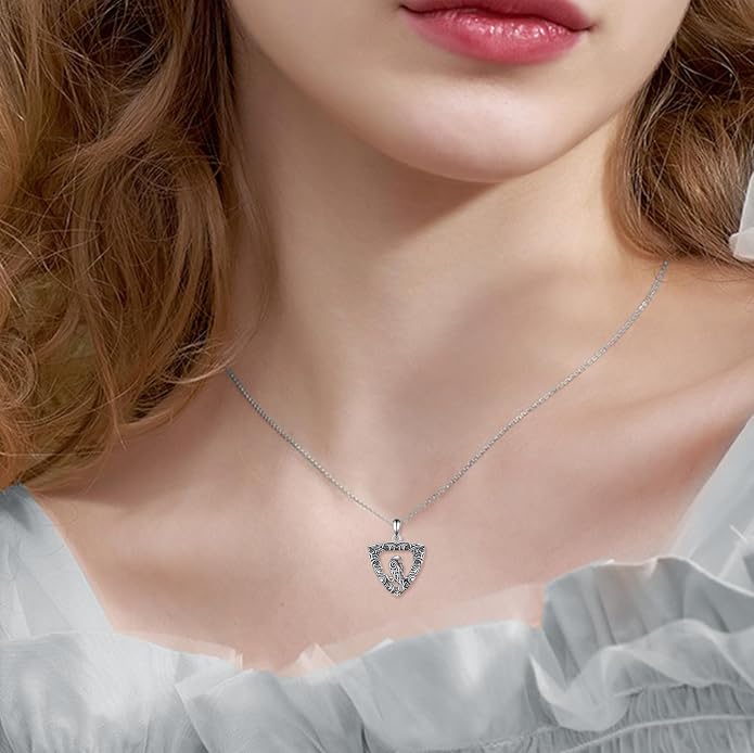 URONE Men Viking Pendant Necklace Sterling Silver Norse Viking Jewelry