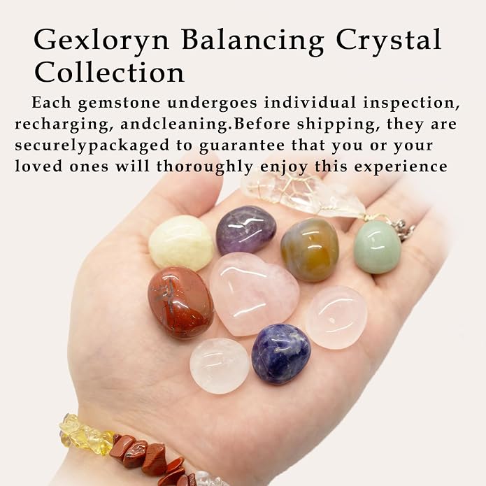 Crystals and Healing Stones, Healing Crystals, Chakra Stones,Crystals and Stones, Healing Crystals and Stones, Crystal Set, Crystal Gift Box