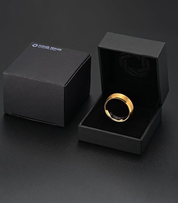 King Ring Tungsten 4/6/8/10mm Rings – Super Polished Matt Finish Tungsten Rings – Designed in USA