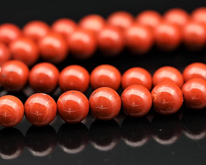 Natural Gemstone Beaded Choker Necklace | 8mm Handmade Adjustable Jewelry for Men & Women | Chakra Balancing Crystal Necklace | Spiritual Gift | Macrame Cord with Extender
