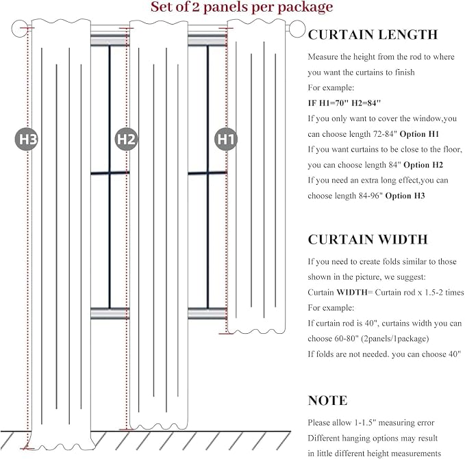 jinchan Linen Curtains 96 inch Sage Green Stripe on Beige Grommet 2 Panels | Curtains for Living Room Bedroom,Ticking Stripe Pattern,Pinstripe Farmhouse Rustic,Window Treatment,Light Filtering