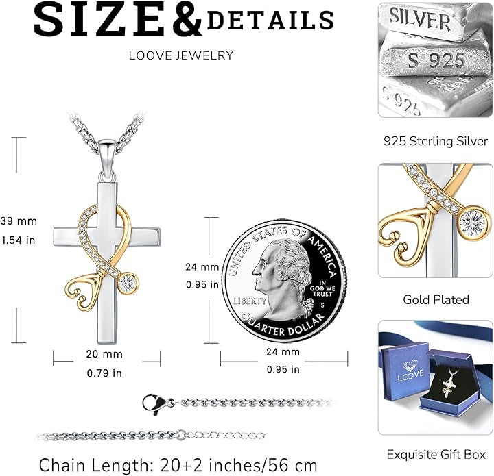 Celtic Cross Tree of Life Necklace for Women Sterling Silver Thor Hammer Tree of Life Pendant Irish Knot Cross Amulet Tree of Life Jewelry