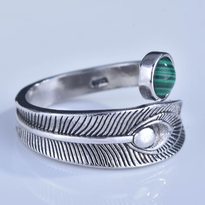 925 Sterling Silver Ring Minimalist Adjustable Rings Band Handmade Rings for Women Girls