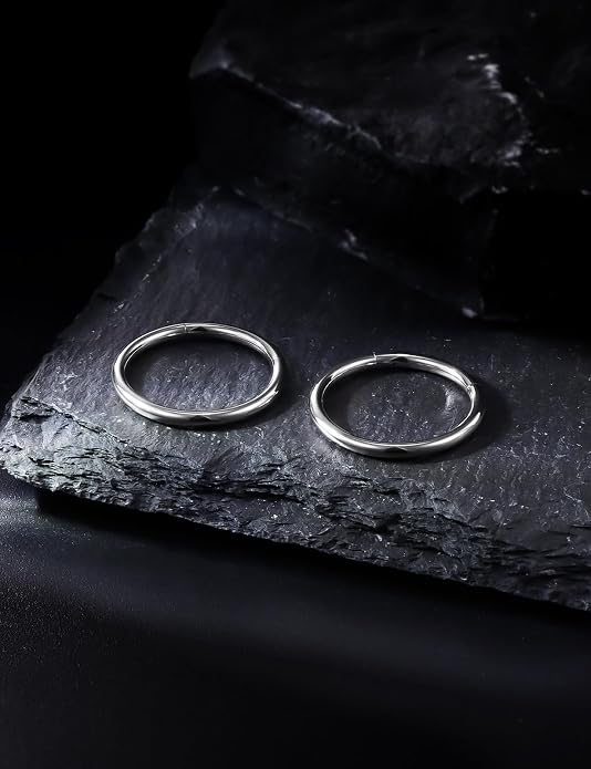 20G 18G 16G 14G 12G 10G 8G 6G 4G 2G Nose Rings Hoops Astm F136 Titanium Clicker Septum Lip Ring Tragus Helix Daith Rook Conch Snug Cartilage Lobe Earrings Hoop Piercing Jewelry For Women Men