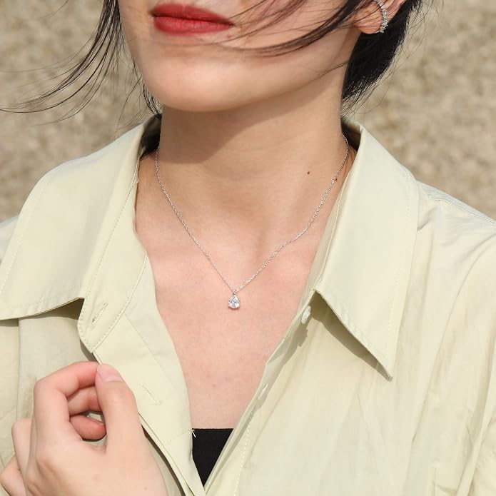 S.Leaf 18K Gold Plated Cubic Zirconia Choker Necklace for Women 925 Sterling Silver Layered Coin Moon Star Heart Circle Crystal Lariat Pendant Necklaces Gifts for Women Trendy