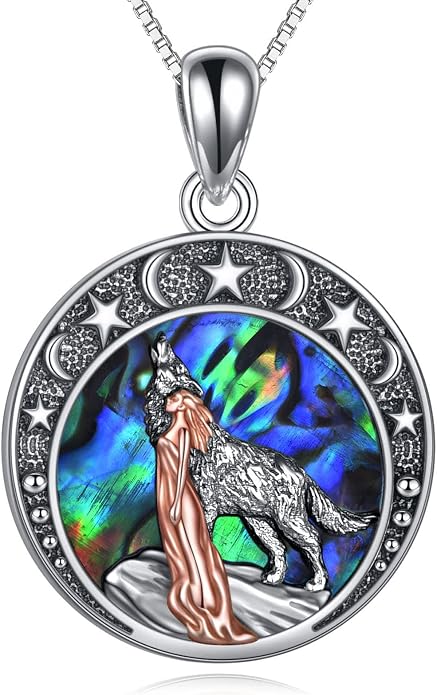 LUHE Animal Necklace Sterling Silver Cute Pendant Jewelry Gifts for Women and Teens