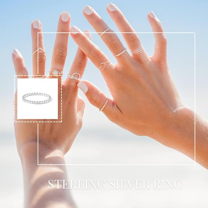 Nova Stacking Ring – Handmade Rings for Women—Stackable Rings …