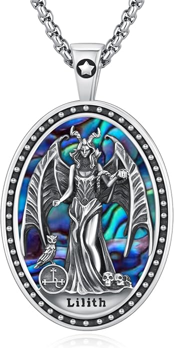 Witchy Jewelry for Women Men Nudo De Bruja Plata 925 Original Witches Knot Necklace Tetragrammaton Hecate Necklace Lilith Necklace Pentagram Necklace Cat Necklace Triple Moon Goddess Pendant Necklace