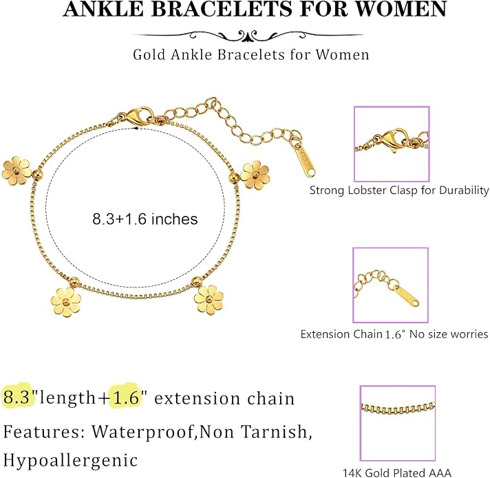 Summer Beach & Office Anklet for Women Stylish Unique Design